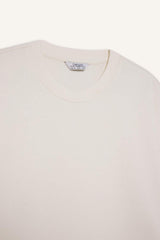 DeFacto B4844AX Erkek T-Shirt - Ekru