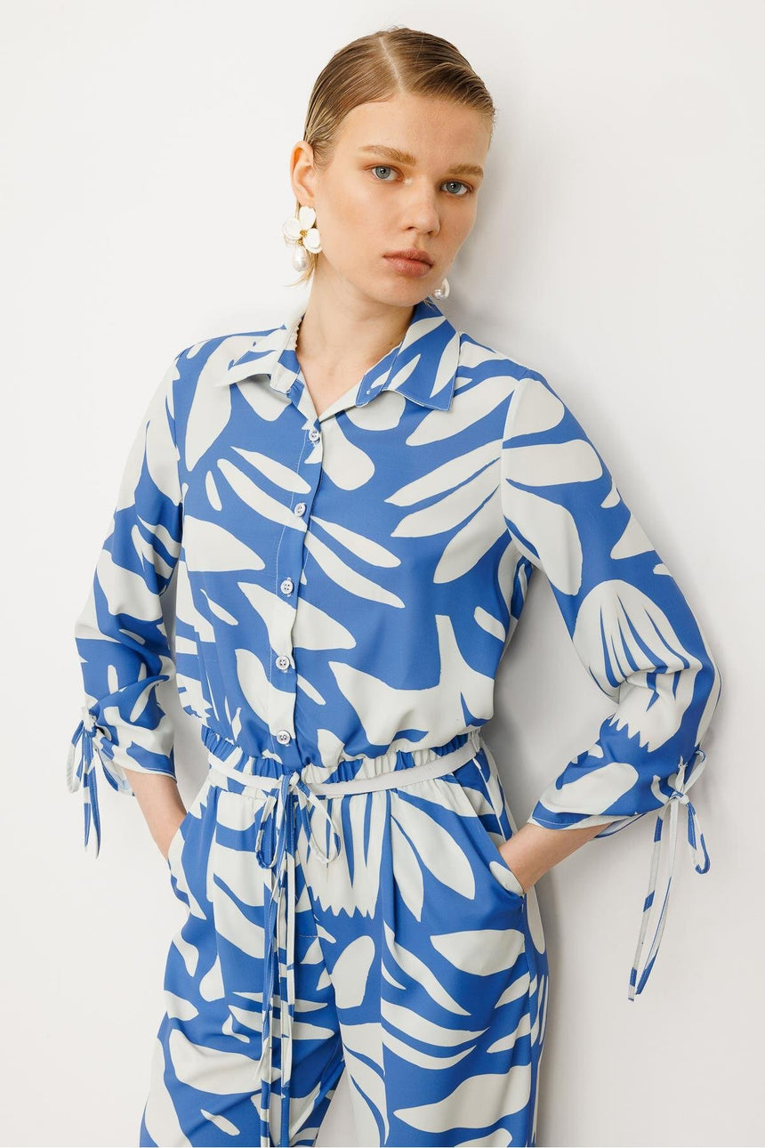 MODA İLGİ GÖMLEK ILG251GMK10065 - Çivit Mavisi