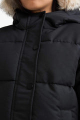 DeFacto Çocuk Parka C8755A8 - Siyah