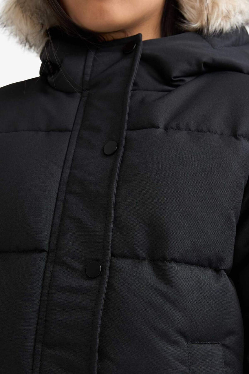 DeFacto Çocuk Parka C8755A8 - Siyah