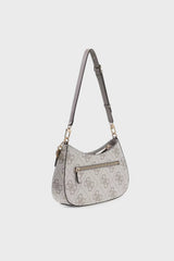 GUESS KADIN NOELLE II TOP ZIP SH HWSO9672180 - Koyu Kahverengi