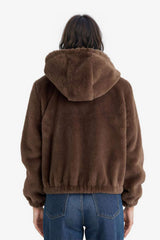 Defacto Kadın Faux Fur F2148Ax - Gri/ Kahverengi