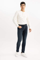 Defacto Erkek Denim Trousers B4860Ax - Koyu Mavi