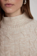 Defacto Kadın Long Sleeve Trico Dress Y2073Az - Ekru