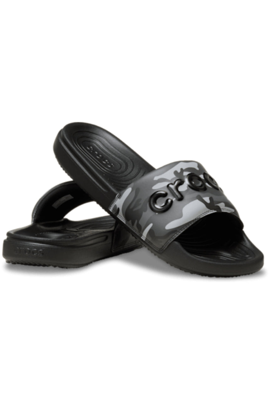 CROCS MEN CrocsAllDayCamouflageSlideM 211863 - Siyah-Yeşil
