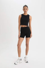 Defacto Kadın Leggings B9543Ax - Siyah