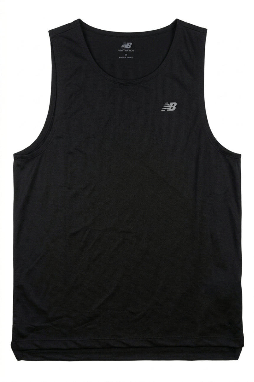 NEW BALANCE NB PERFORMANCE MEN TSHIRT MNT3652-BK - Siyah