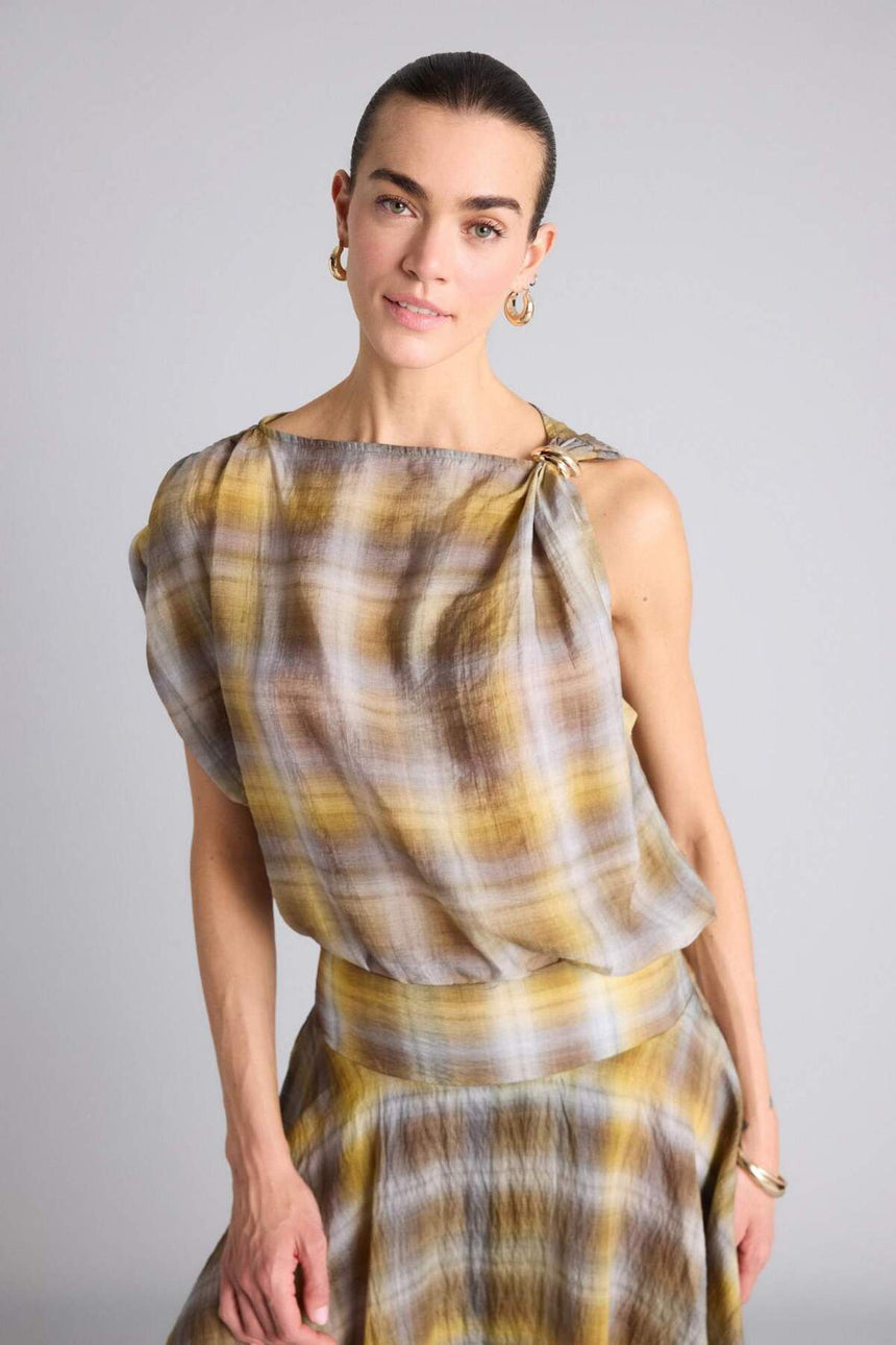 Defacto Kadın Sleeveless Blouse H2633AX - Koyu Yeşil