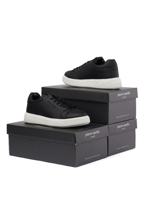 Pierre Cardin Erkek Ayakkabı 92TOMMY - Siyah/ Beyaz