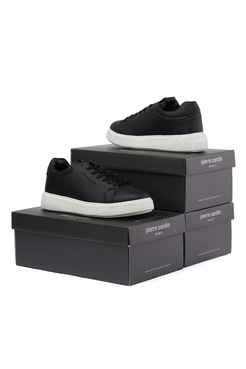 Pierre Cardin Erkek Ayakkabı 92TOMMY - Siyah/ Beyaz