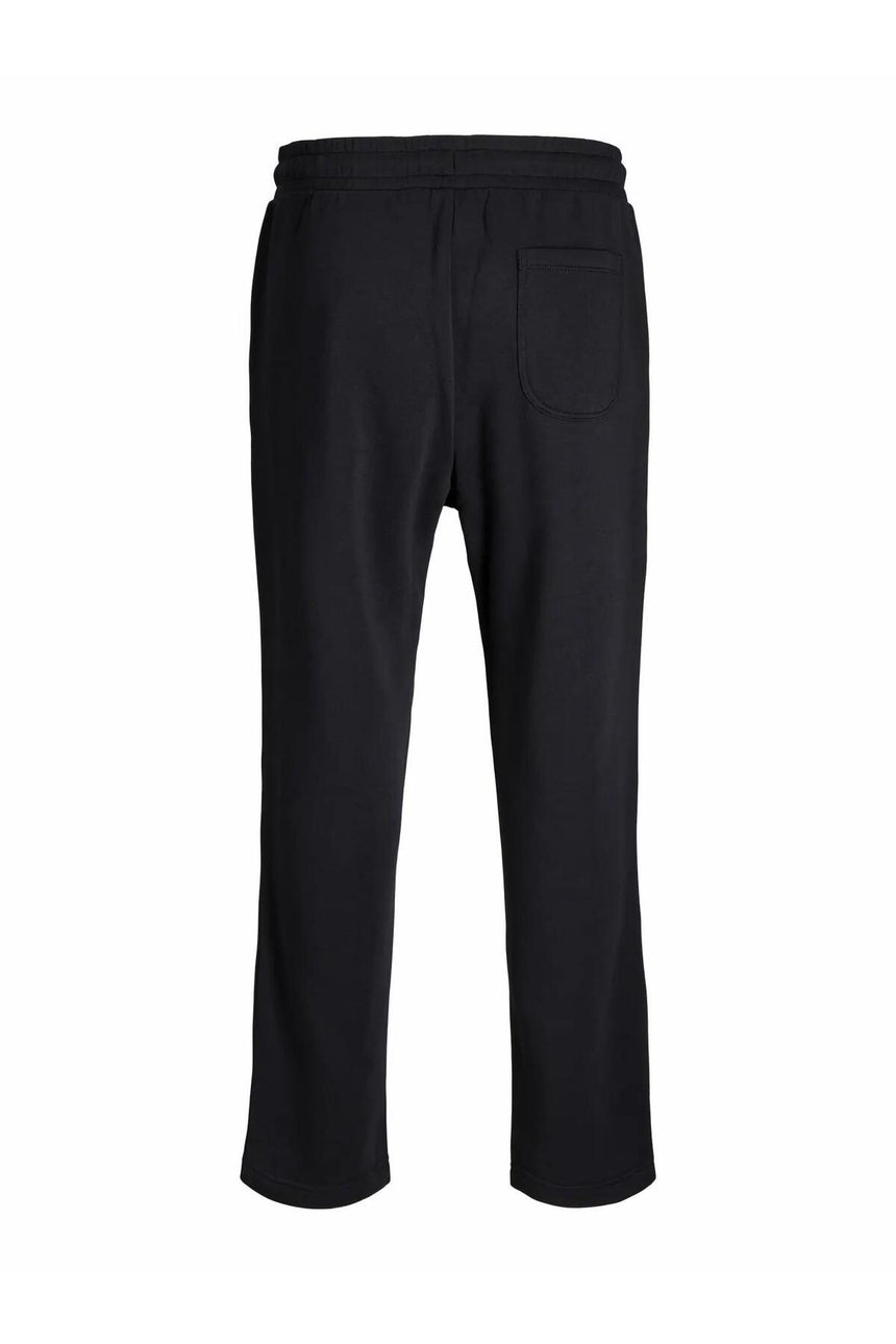 JACK&JONES JPSTKANE BRADLEY UNCUFFED SWT PANTS NOOS 12279134 - Siyah