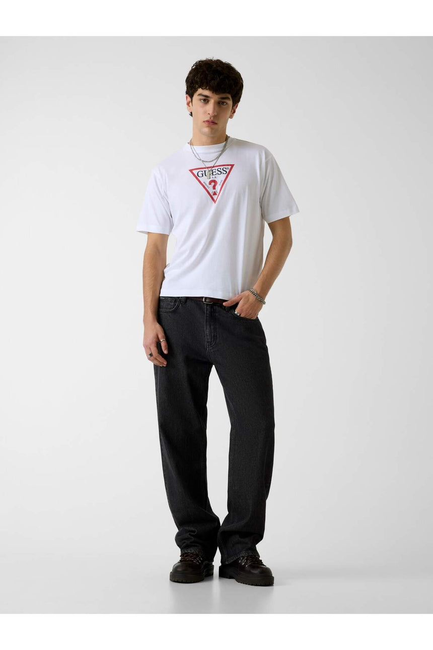 GUESS KADIN GJ SS CN OS ICONIC T W4YI76K8HM0 - Beyaz