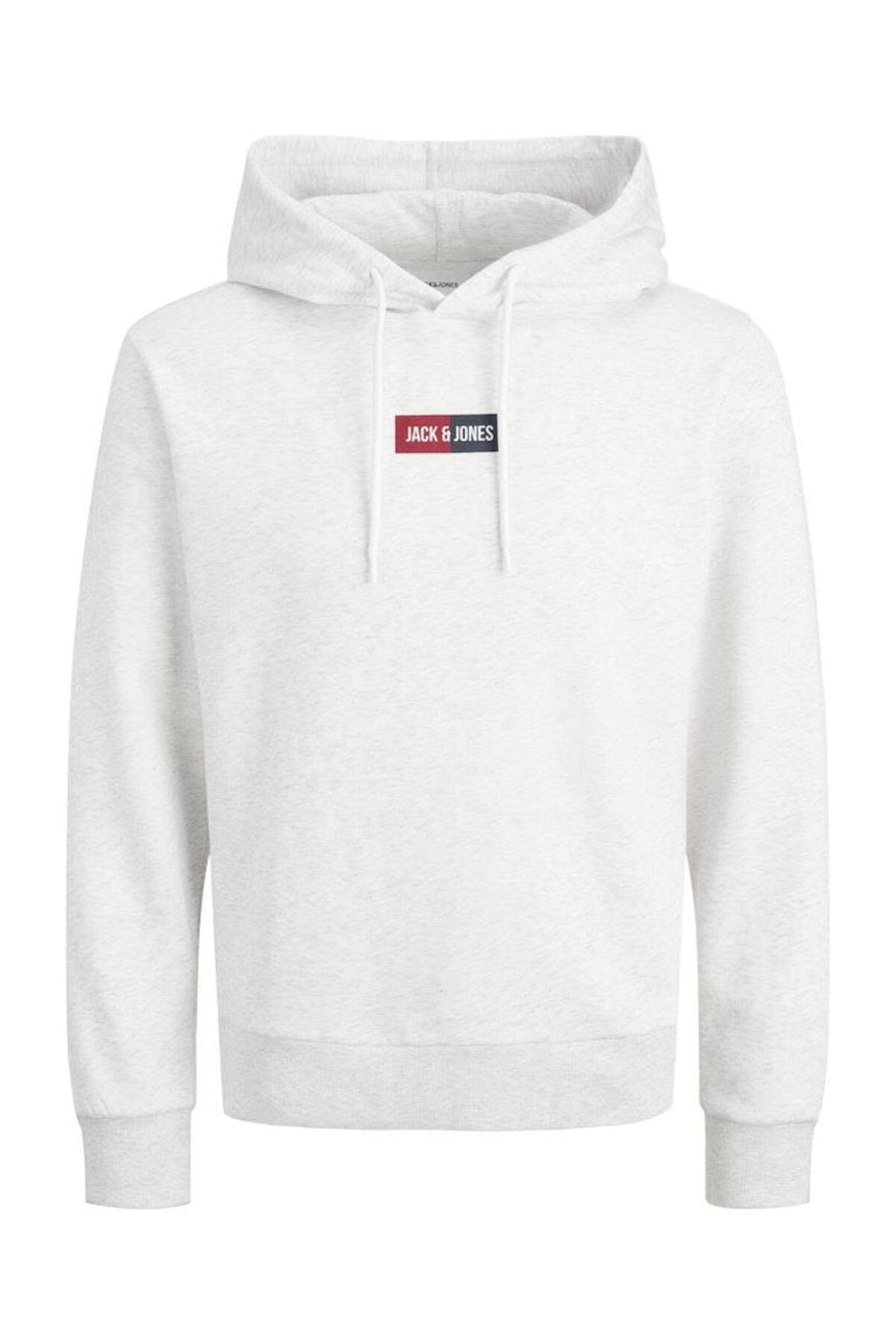 JACK&JONES SWEAT 12278618 - Beyaz/ Gri
