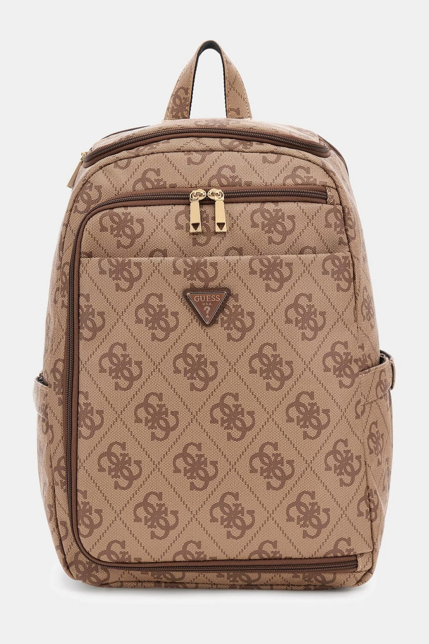 GUESS KADIN BERTA U-ZIP BACKPACK TWOB8688033 - Kahverengi