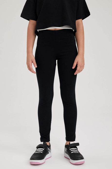 Defacto Çocuk Leggings A6907A8 - Siyah