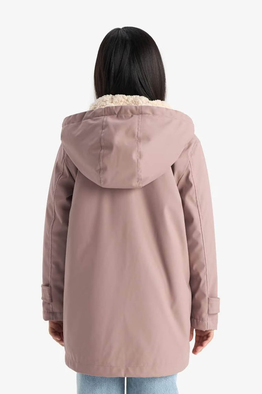 Defacto Çocuk Raincoat C5229A8 - Gül Kurusu