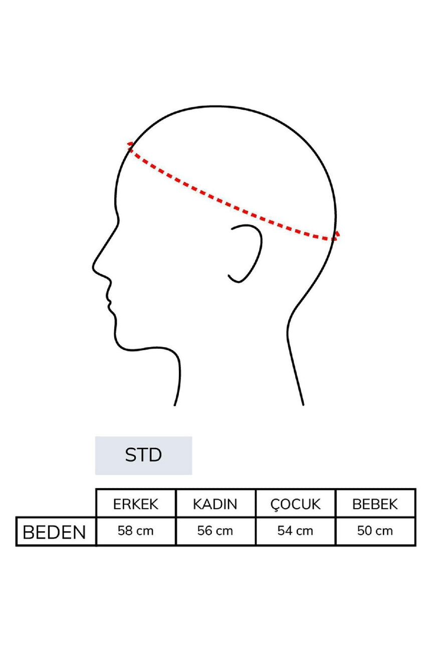 Defacto Erkek Hat B8003Ax - Mavi/Siyah
