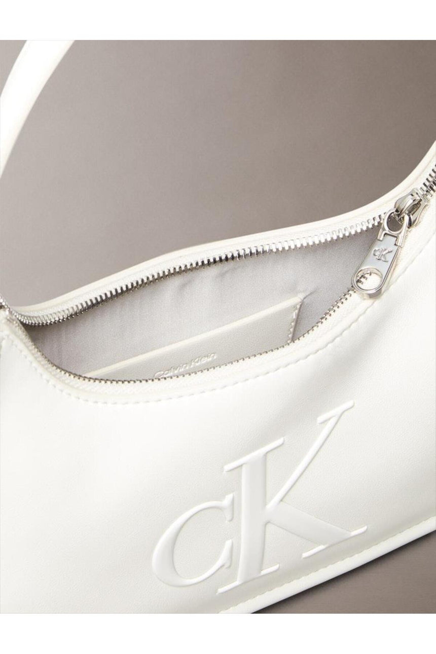 Calvin Klein Kadın BOLD CK SMALL SHOULDER BAG LV04F3230G - Haki
