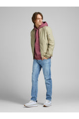 jack&jones jjerush bomber noos 12165203 - Açık Kahverengi