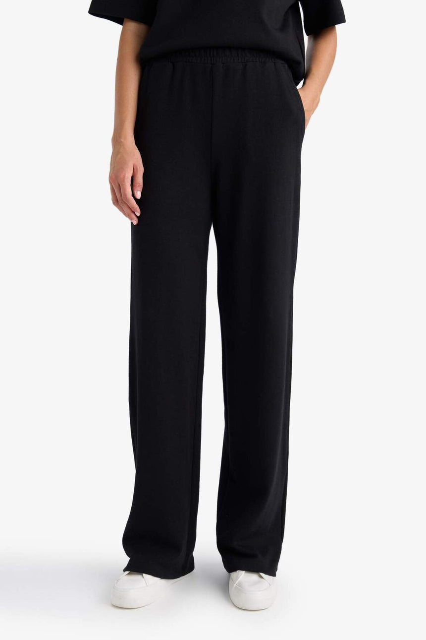 Defacto Kadın Trousers D3759Ax - Siyah