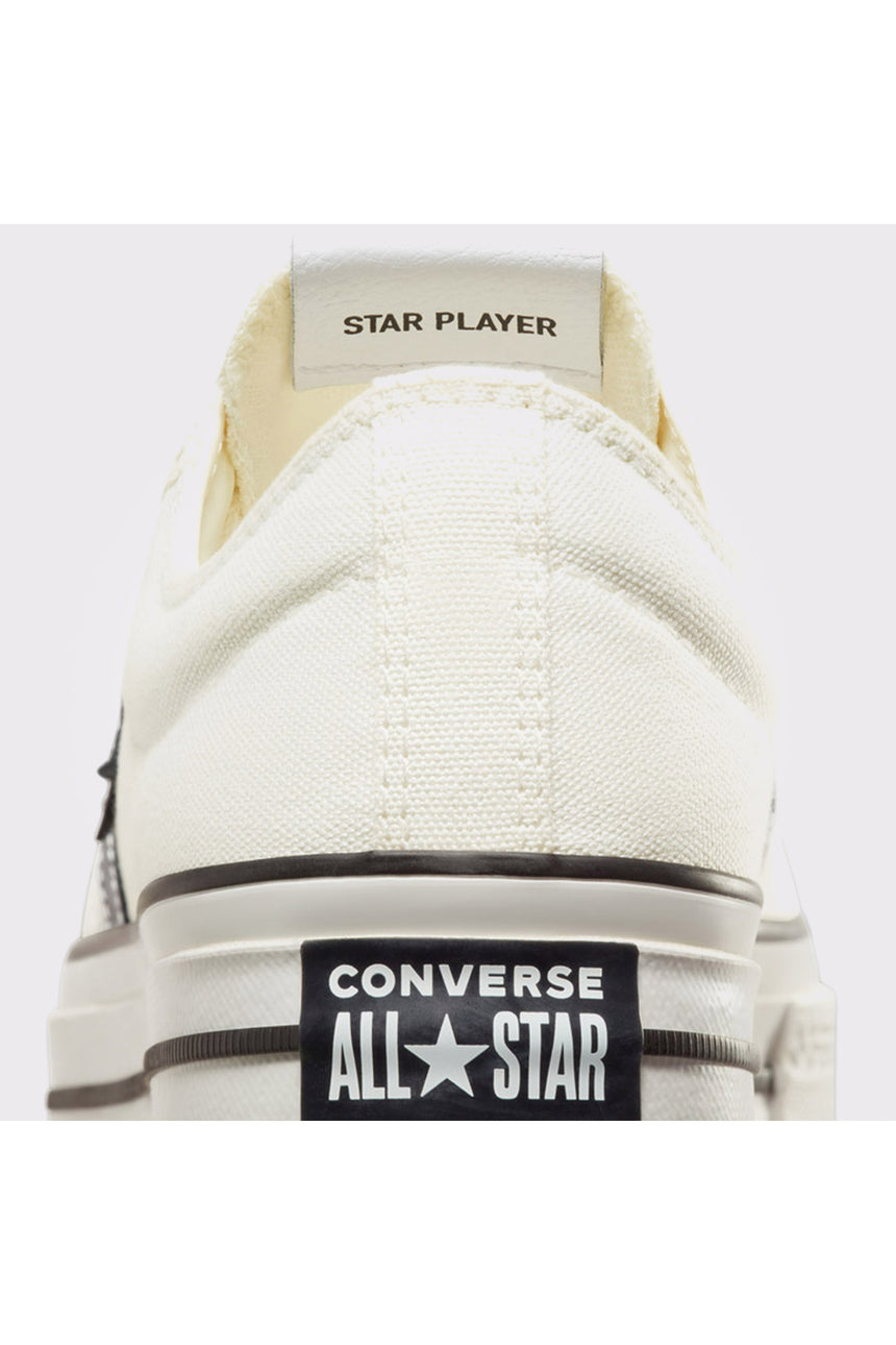 CONVERSE STAR PLAYER 76 A01608C.102 - Eskitilmiş Beyaz/ Siyah