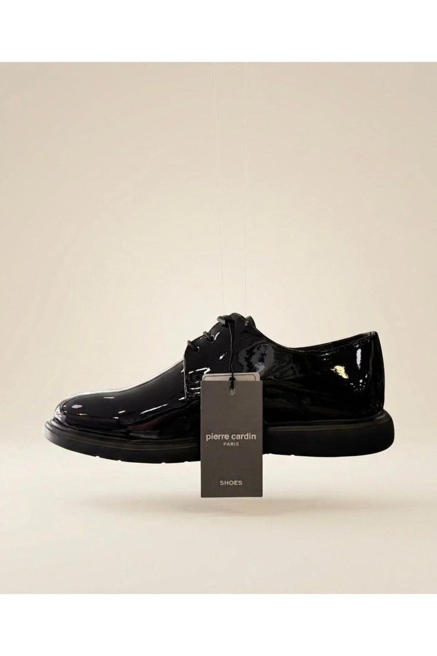 Pierre Cardin Erkek Rugan Ayakkabı 70PC01 - Siyah