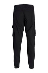 JACK&JONES JPSTKANE NOAH CUFFED CARGO NOOS 12242264 - Siyah