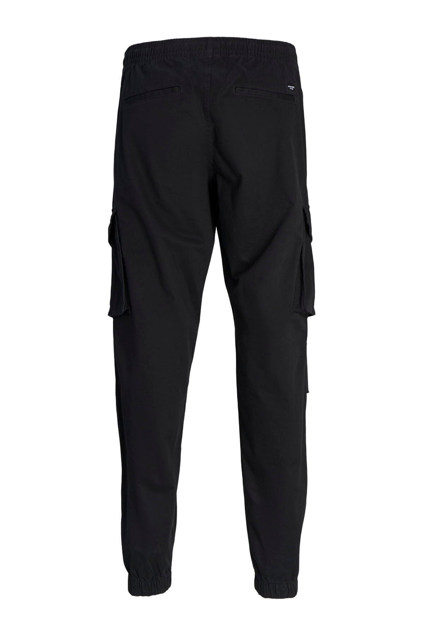 JACK&JONES JPSTKANE NOAH CUFFED CARGO NOOS 12242264 - Siyah