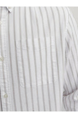 JACK&JONES JJEOXFORD SHIRT LS NOOS 12182486 - Açık Kahverengi