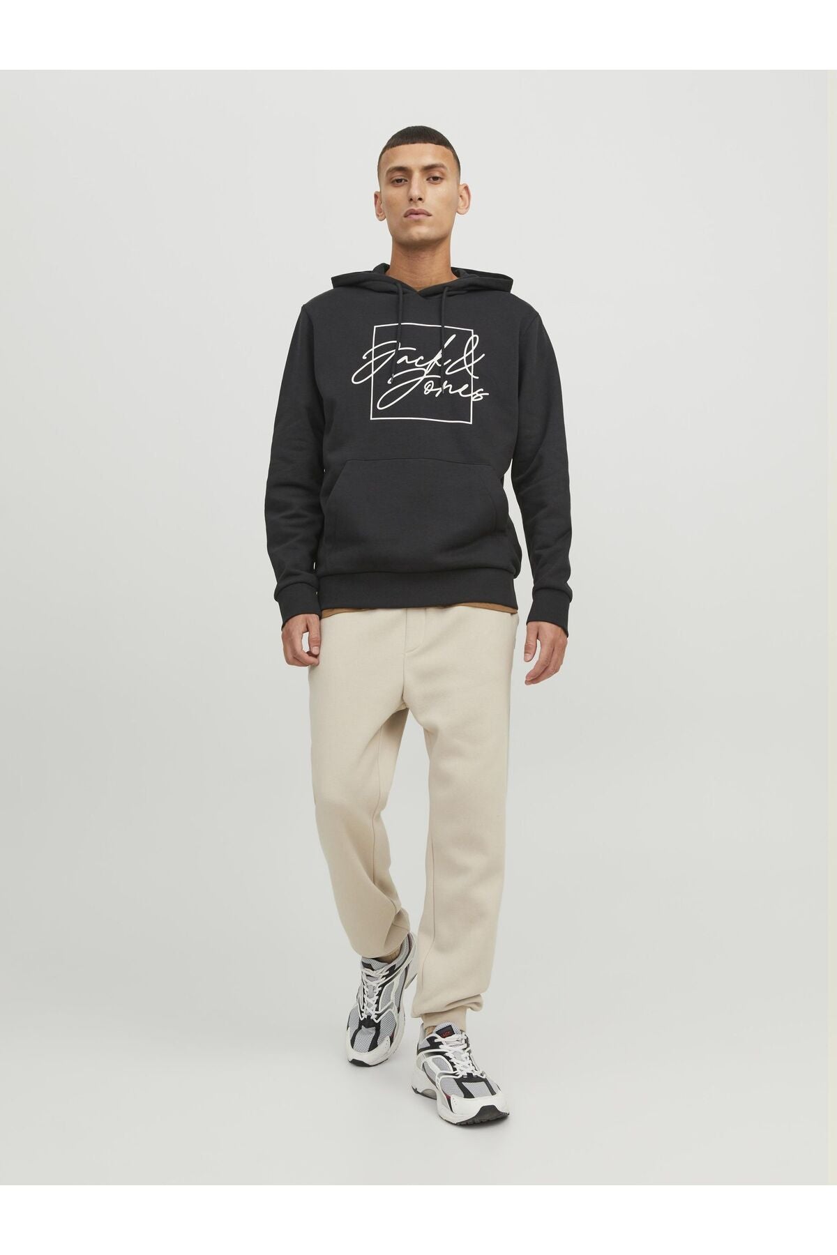 Jack & Jones Gordon Bradley Erkek Eşofman Altı 12249274 - Bej / Açık Gri