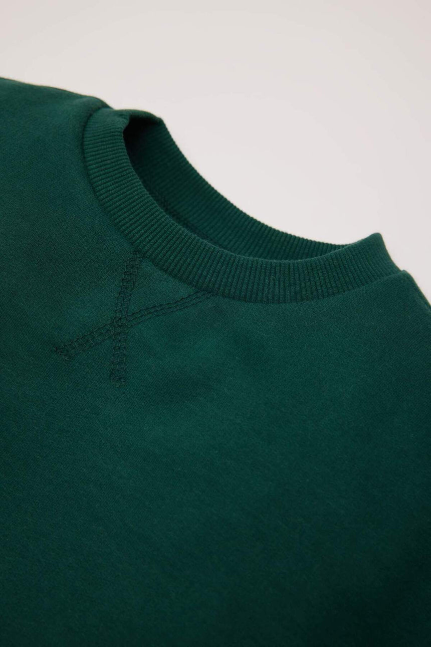 Defacto Çocuk Sweat Shirt A7433A5 - Yeşil