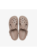 Crocs Classic Mary Jane Clog Unisex Terlik CR3008 - Gri/Kahverengi