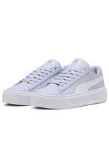 Puma Smash Platform v3 39075820 - Mavi/ Beyaz/ Gümüş
