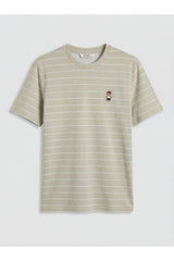LCW ERKEK S6OD30G8 KK.TSH,XM-TEDDYSTRIPE - Gri