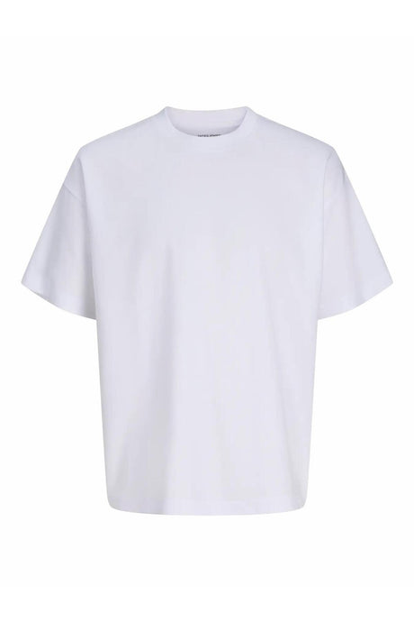 JACK&JONES JJEBARRON TEE SS O-NECK NOOS 12298906 - Beyaz