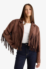 Defacto Kadın Jacket F8317Ax - Kahverengi
