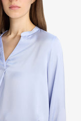 Defacto Kadın Woven Top C3217Ax - Açık Mavi