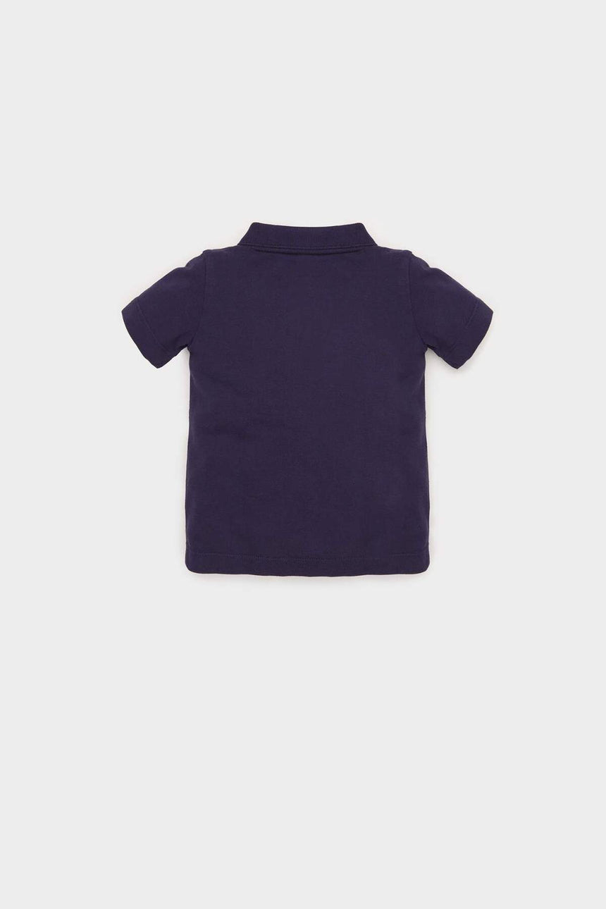 Defacto Çocuk Short Sleeve Polo T-Shirt B7007A5 - Koyu Lacivert