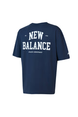 NEW BALANCE ERKEK T-SHİRT MNT1602 - Lacivert
