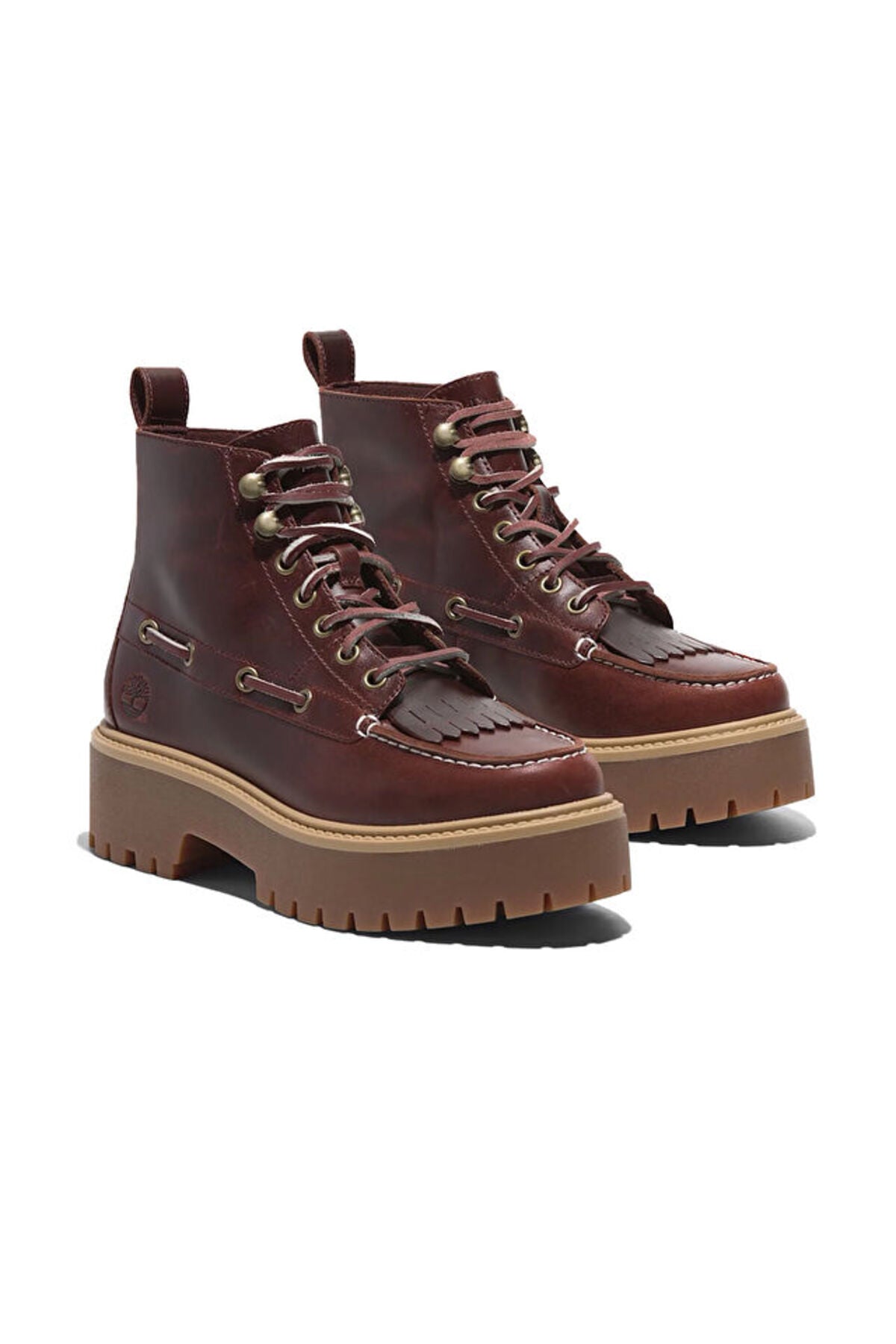 Timberland Kadın Stone Street Mid Bot TB0A27YZEIW1 - Bordo