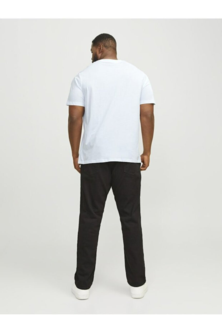 JACK&JONES JJECORP LOGO TEE SS CREW NECK NOOS PLS 12184987 - Beyaz