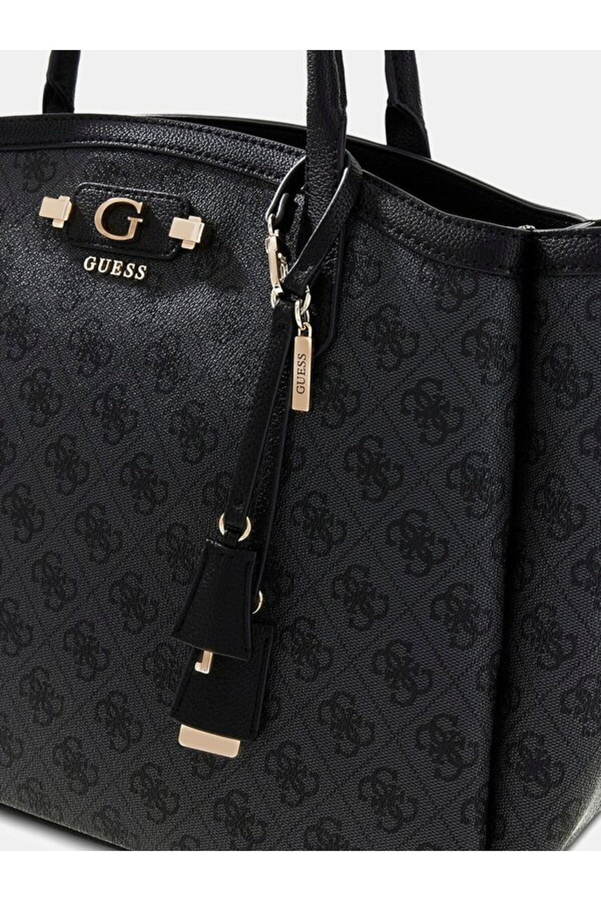 GUESS KADIN LINDSEY TOTE HWSG9749230 - Ekru/ Krem