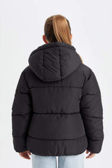 DeFacto Çocuk Mont C5389A8 - Siyah