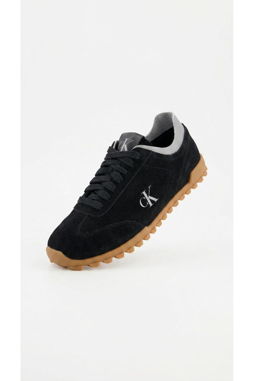 Calvin Klein Kadın LOW PROFILE RUN MG SUE DB LACES HW0HW03150 - Siyah