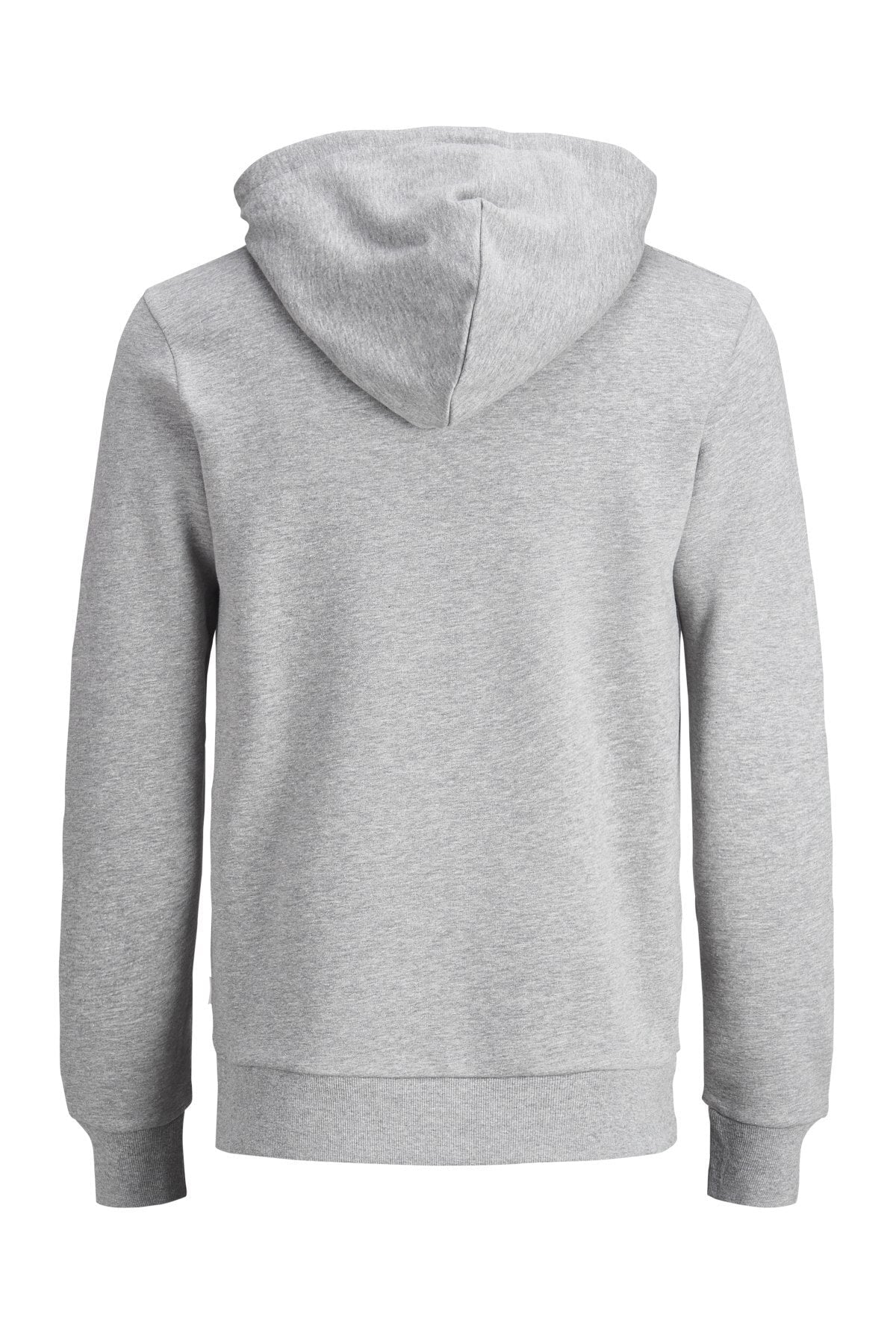 Jack & Jones Corp Old Logo Erkek Kapüşonlu Sweatshirt 12137054 - Açık Gri