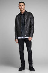 JACK&JONES PLUS JJEROCKY JACKET NOOS PLS 12172908 - Siyah