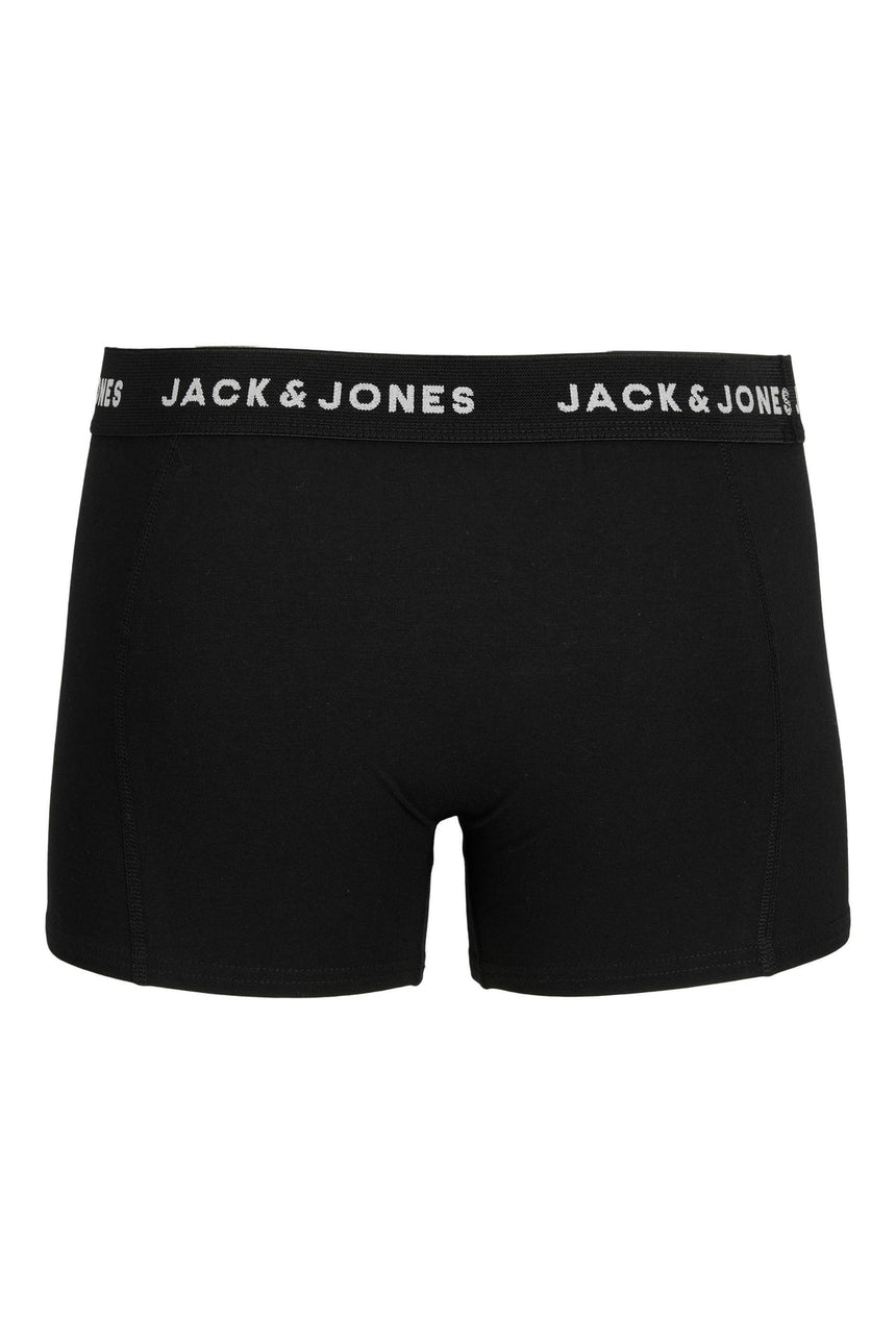 JACK&JONES JACHUEY TRUNKS 7 PACK NOOS 12171258 - Siyah