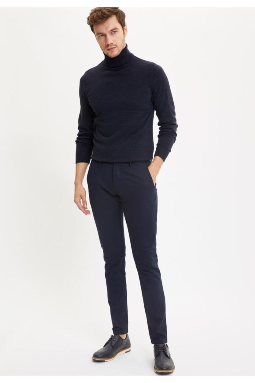 Defacto Erkek Pullover R1124Az - Koyu Lacivert