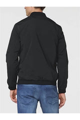 JACK&JONES JJERUSH BOMBER NOOS PLS 12173990 - Siyah