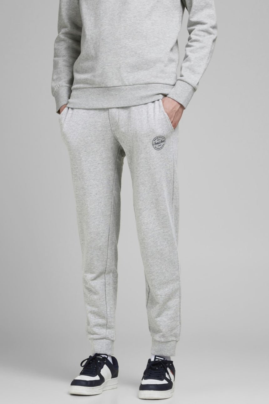 JACK&JONES JPSTGORDON SHARK SWEAT PANTS NOOS 12165322 - Açık Gri